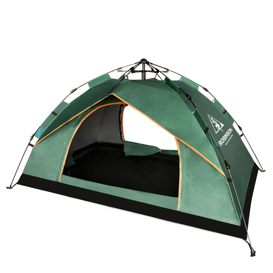 
Robinson Three Season 2-3 persons Wall Tent House Family Camping Outdoor Party Folding Aluminium Clear pvc Proof 
