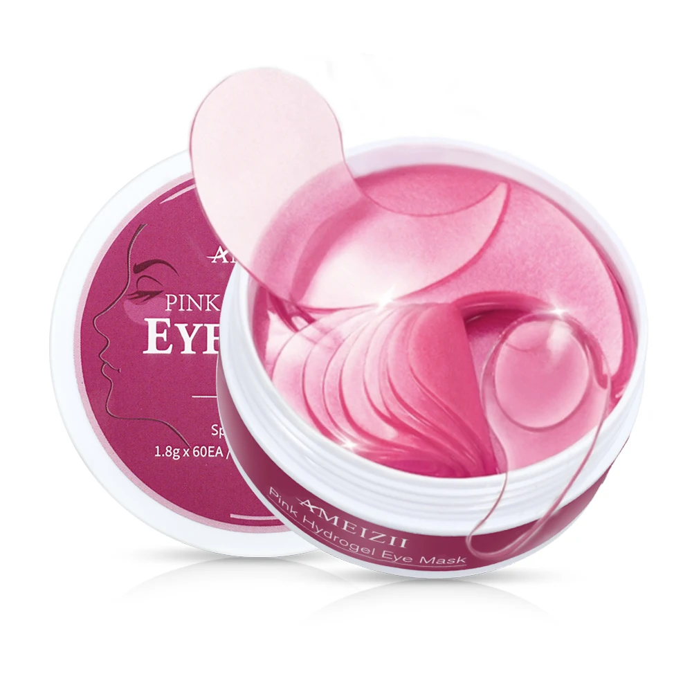 AMEIZII Seaweed Collagen Gel Eyes Mask Private Label Dark Circle Remove Anti Puffiness Gold Eye Patches Eye Mask Patch