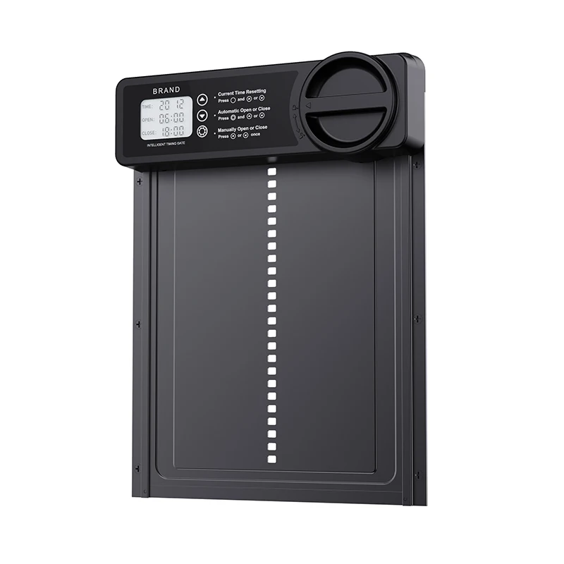 Upgraded Aluminum Alloy Remote Controls with Timer and Light Sensor Farm Automatic Chicken Coop Door