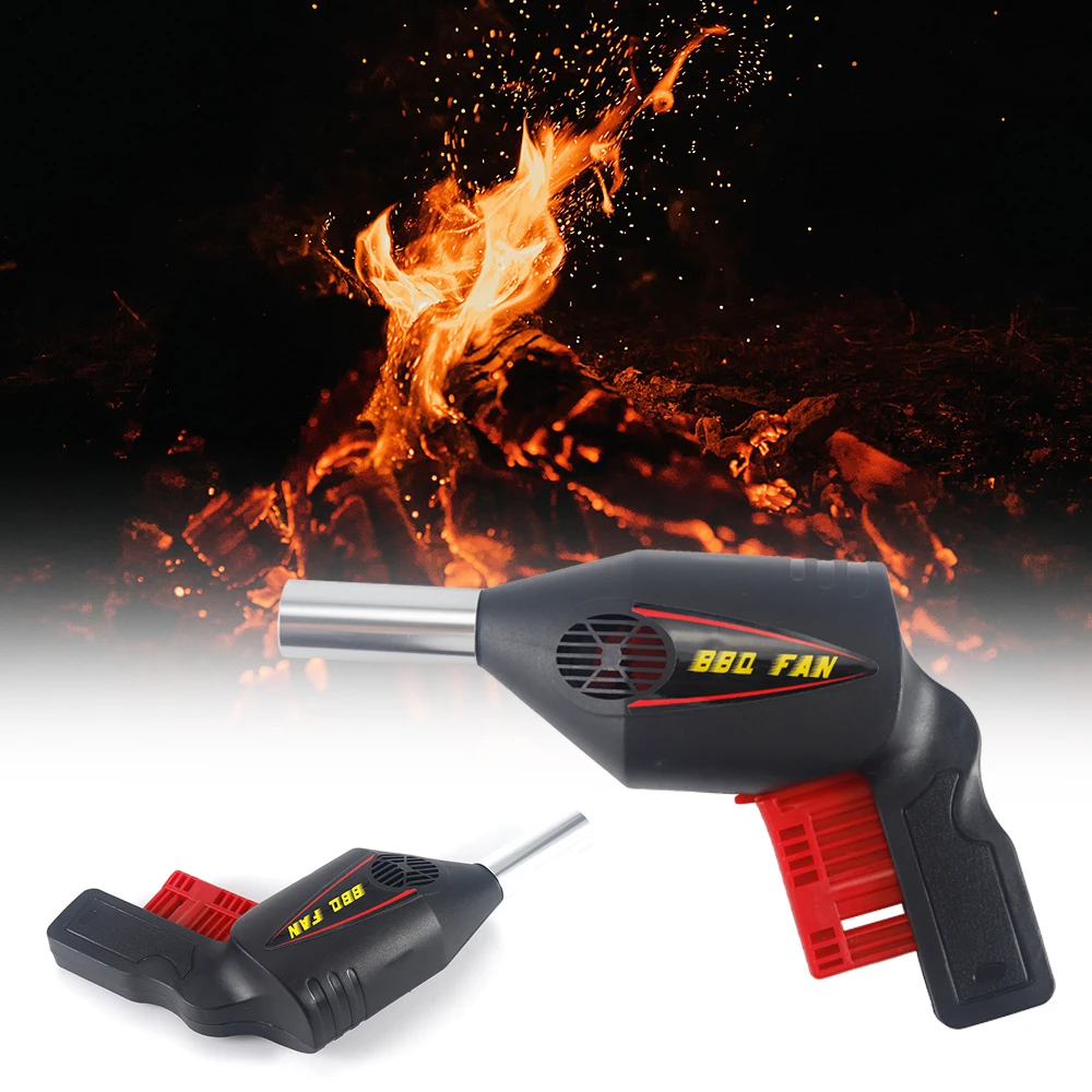 Grill accessories Plastic manual outdoor cooking bbq Air blower bbq blower fan