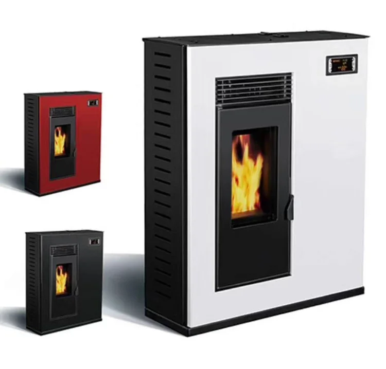 12kw France Double Tunnels Nice Useful Portable Good Digital Wood Pellet Stove