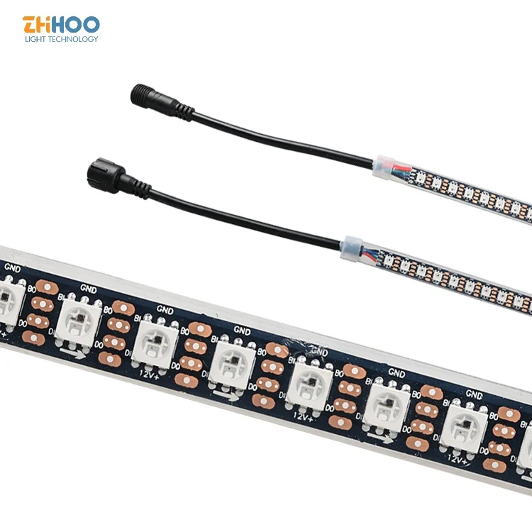 12 В Интеллектуальный адресный RGB-пиксель Flex Magic WS2815 96 пикселей светодиодная лента света