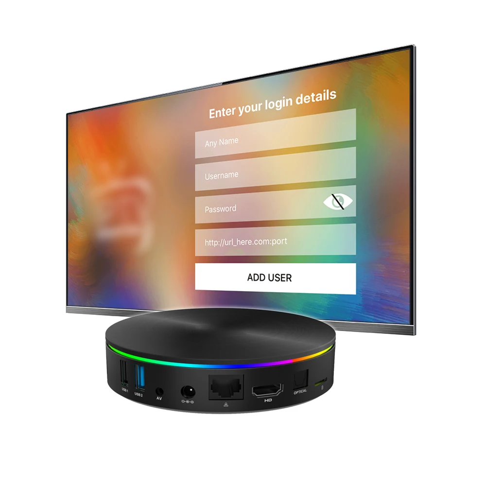 2024 best server Lion trex Strong 4k Android Smart IPTV Box Subscription Android TV box Megaott