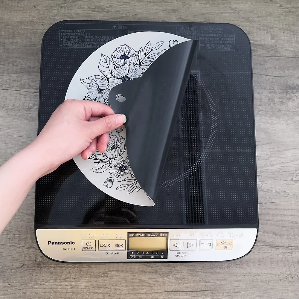 Non stick IH Mat Silicone Insulation pad IH cooking heater protection mat