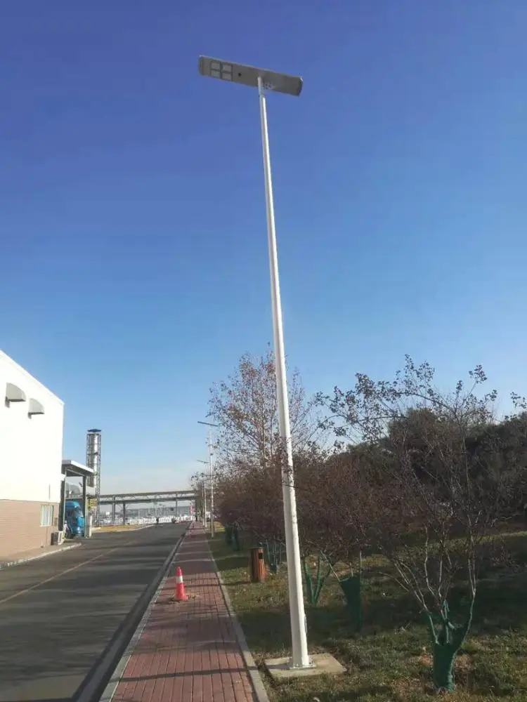 Заводская цена все в одном солнечный уличный светильник общественное светодиодное уличное освещение садовый