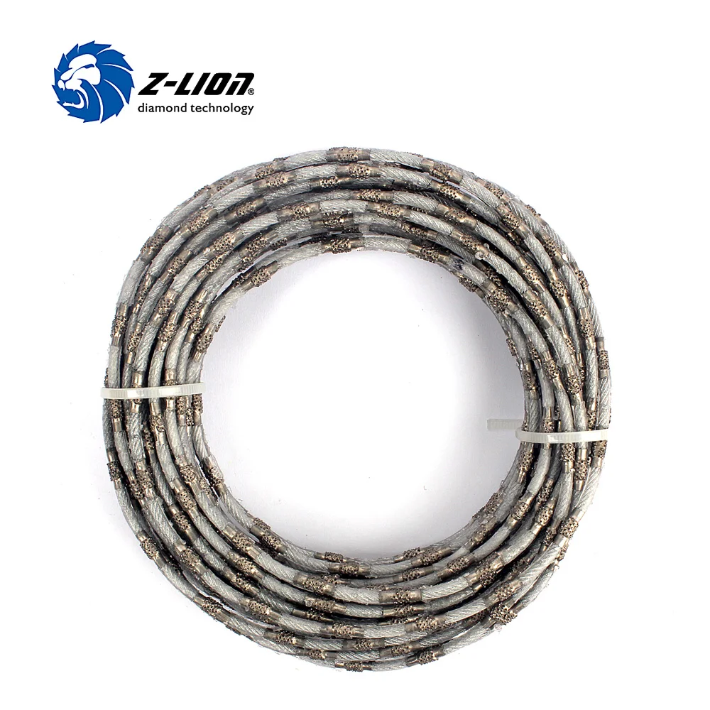 Mini thin vacuum brazed diamond wire saw for cutting jade marble