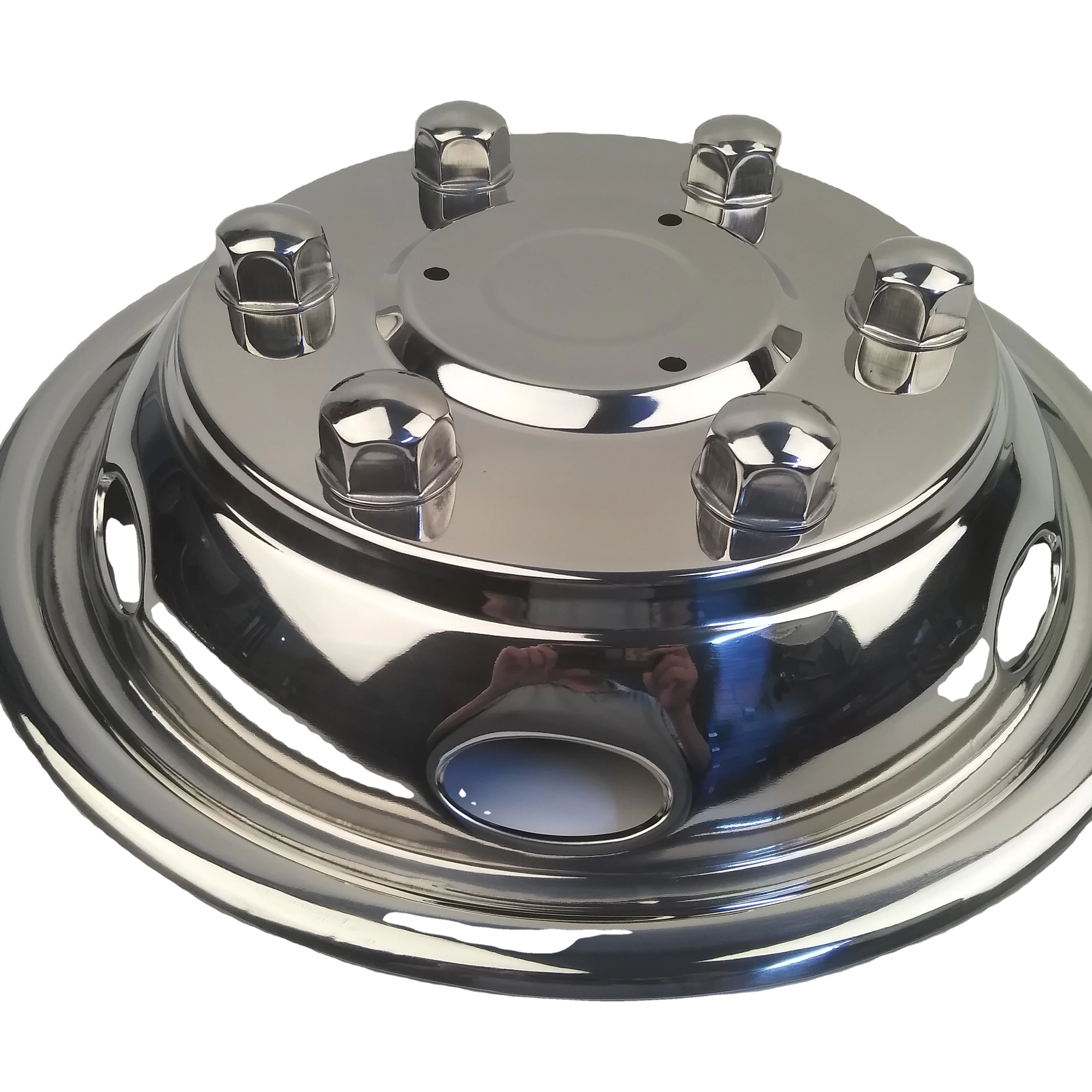 16 дюймов крышка рулевого колеса 6lugnuts 6 handholes подходит для спринтера PCD205 304 из нержавеющей стали didstributor Китай (материк)