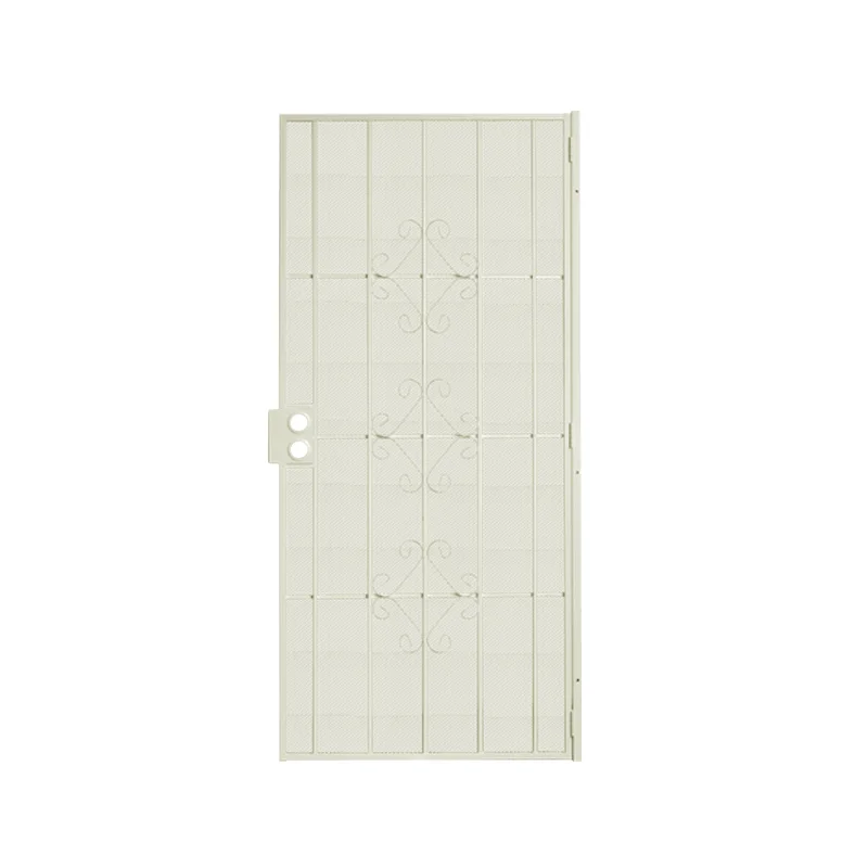 Modern design custom exterior metal screen door stainless steel security door residential