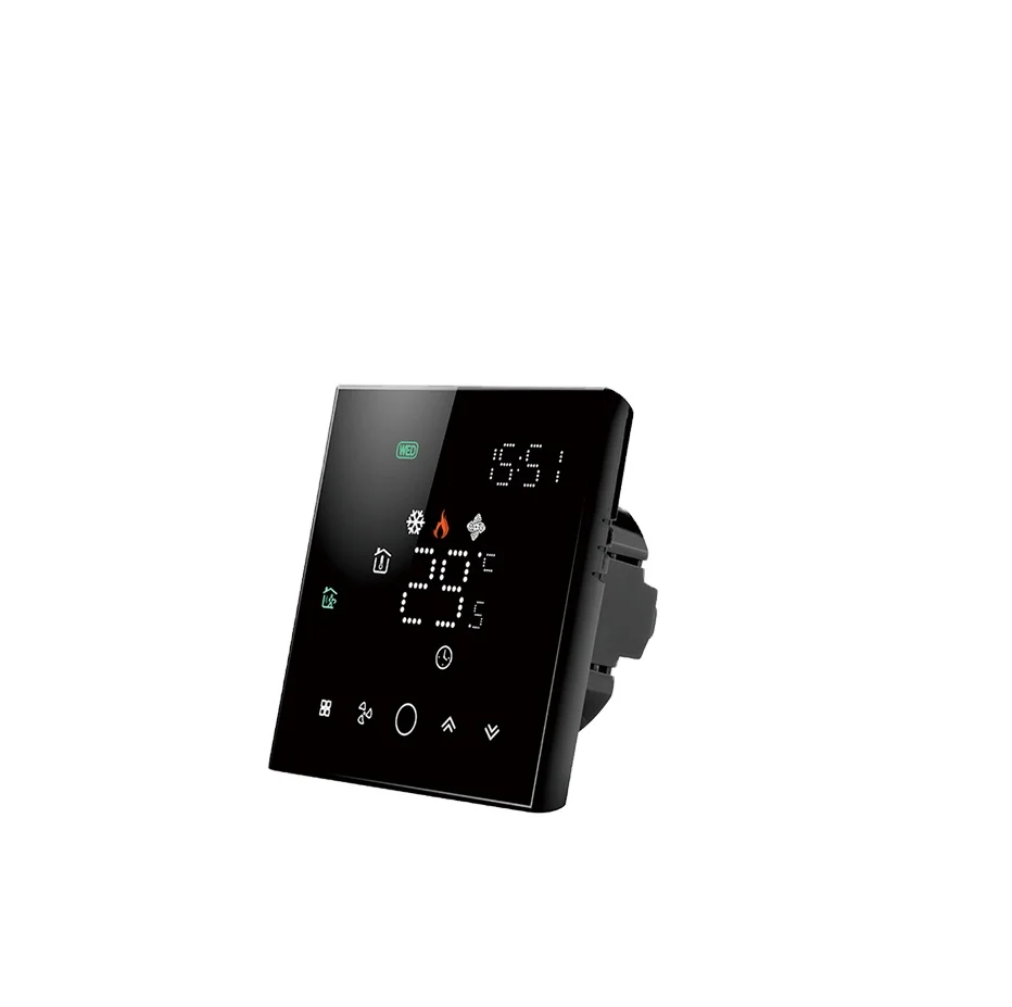 Система вентиляции и кондиционирования интеллигентая (ый) RS485 или Modbus кондиционер 4-трубный комнатный термостат контроллер температуры цифровой вентиляторный доводчик с водяным