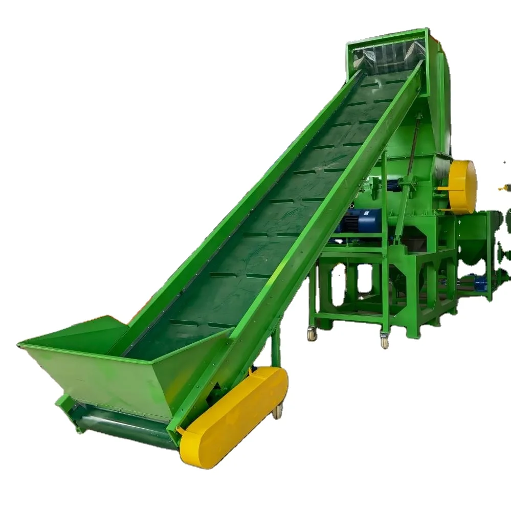 500kg/h PET Bottle Hot Washing machine for PET Bottles Recycling Line