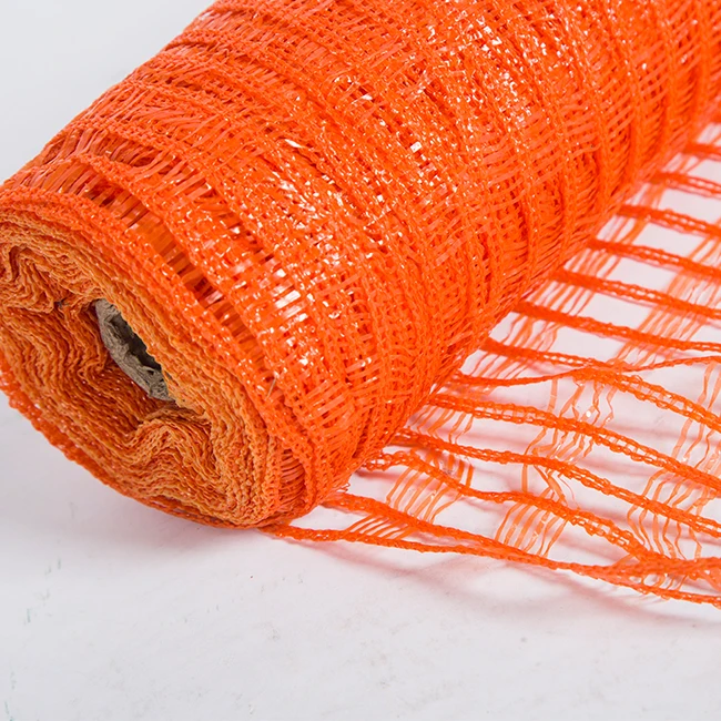 Китайская фабрика, хорошее качество, предупреждающий оранжевый и желтый Барьерный сетчатый забор