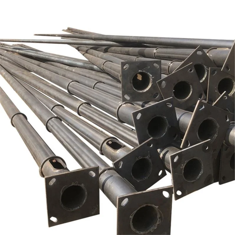 Manufacturer price 6m 8m 9m 10m 12m steel used street light pole