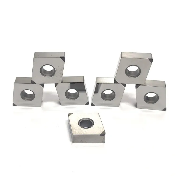 Nigel Custom High performance Diamond PCD Cutting insert precision machined hardened steel
