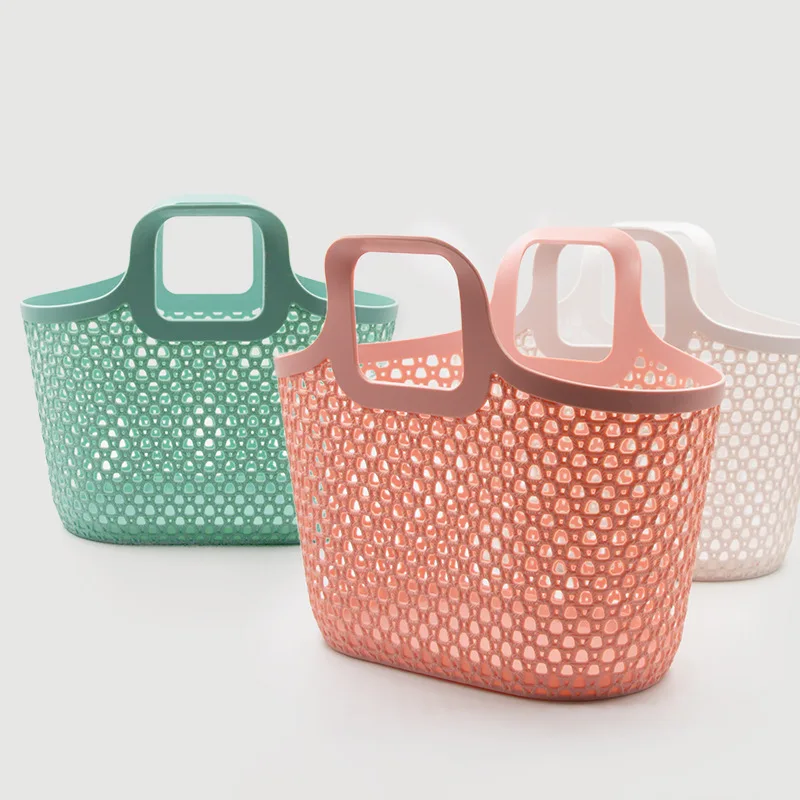 Multifunction Plastic Shopping Basket With handle /storage basket