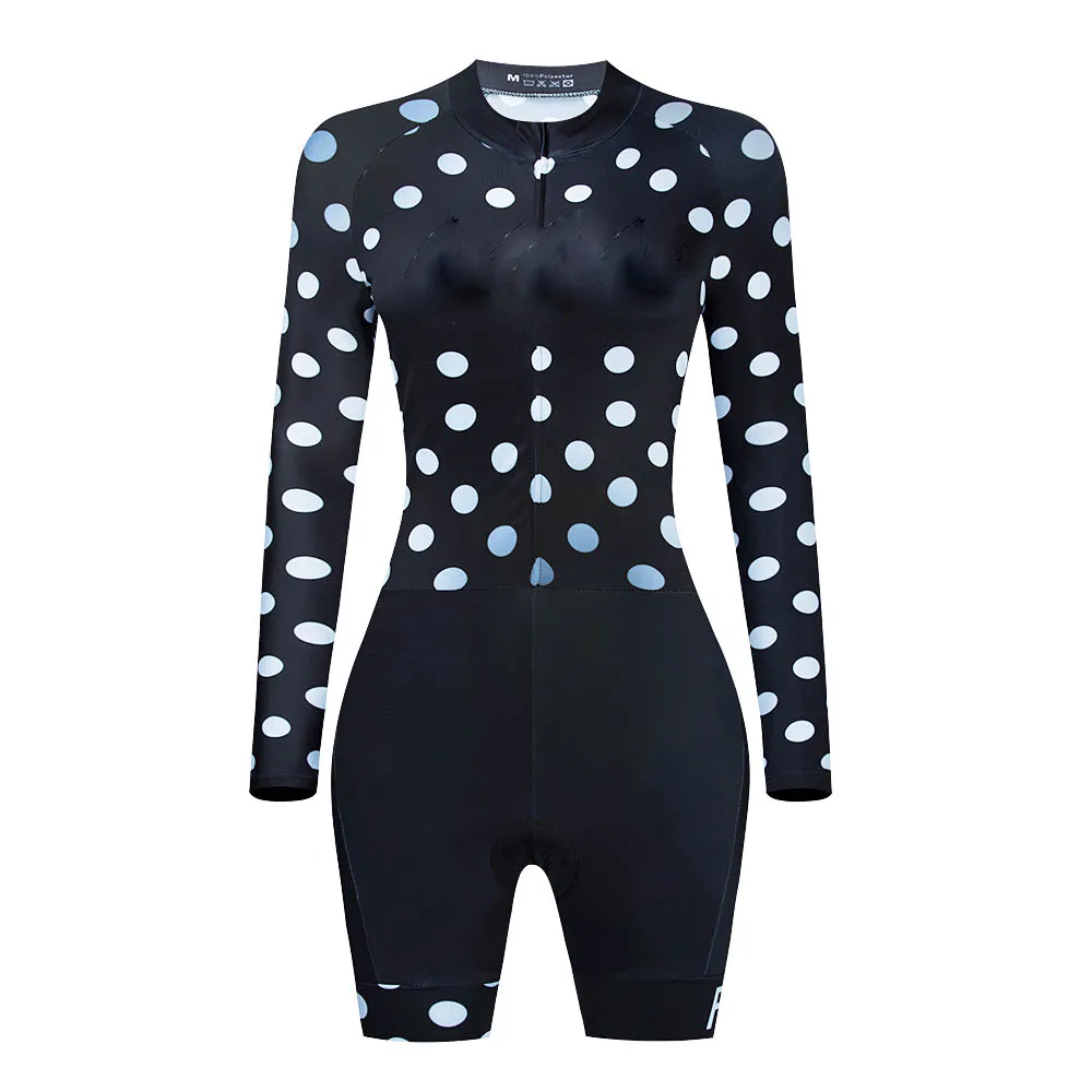 Cycling Triathlon Suit Women Custom Skin suit Bike Clothing Bicycle Dress Jumpsuit Aero Tri Suits MTB Clothes Ciclismo Kit
