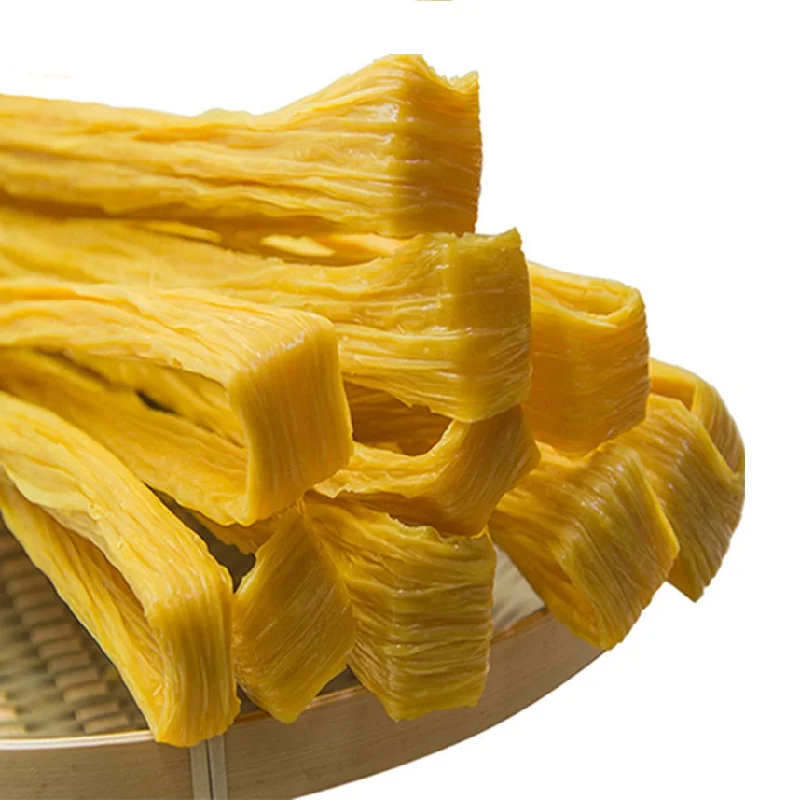 Заводская оптовая продажа новейшая свежая вакуумная упаковка продукты из сои сушеная кожа Юба тофу