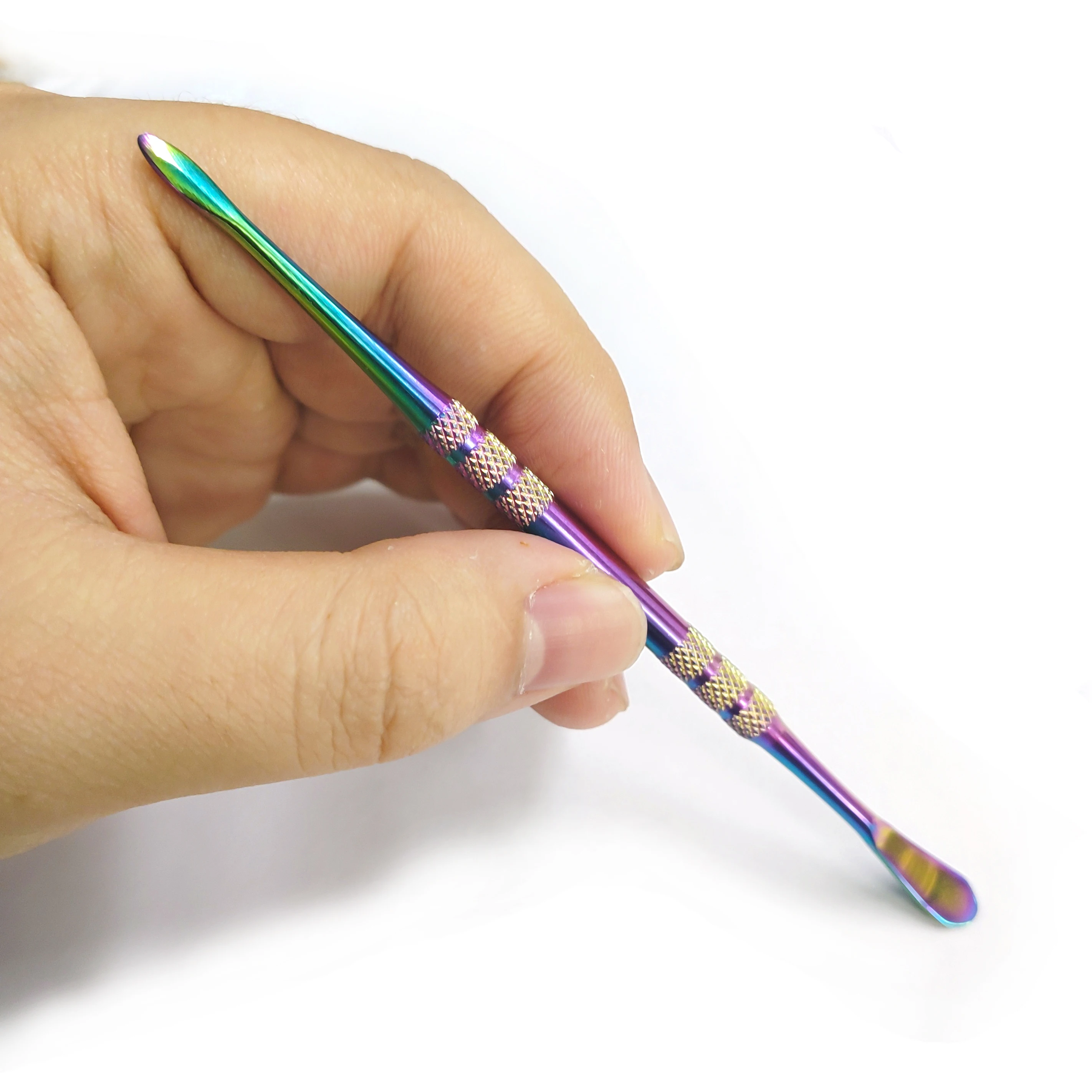 
Tobacco Titanium Dabs Tool Custom Stainless Steel Wax Dabs Carving Tool 