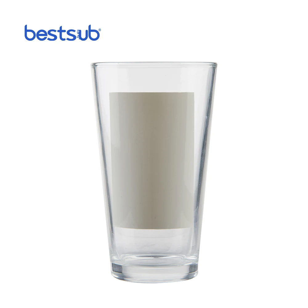 Стеклянная Кружка BestSub с сублимационной печатью