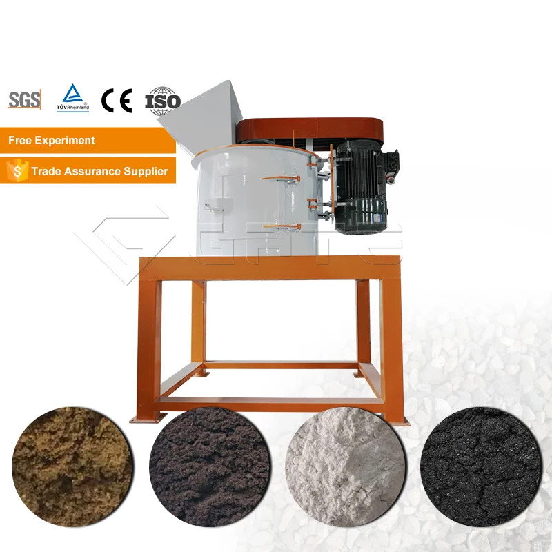MS Hot Sale Vertical Shaft Impact Compound Crusher For Wet , Clay, Gypsum And Gravels