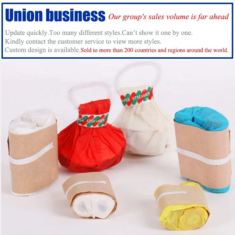 Hand Throw Streamers Poppers Throw Streamers Colorful Hand Throw Confetti Poppers Paper Crackers for Birthday Wedding Party