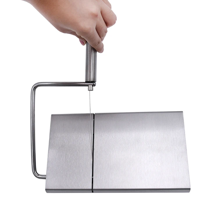 
Hot sale wholesale cheap price stainless steel manual cheese wire block slicer cheese cutter 