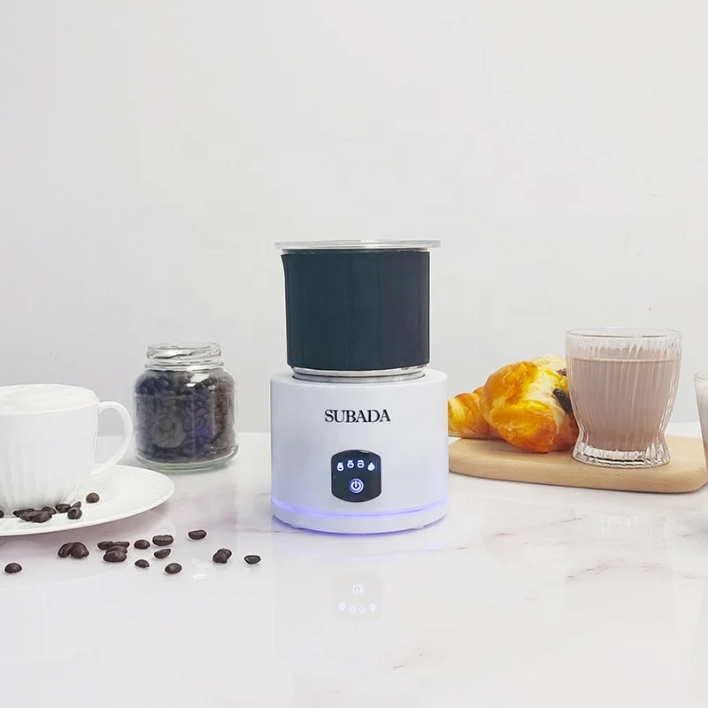 Factory Wholesale 4-in-1 Automatic Milk Frother and Steamer Hot Cold Milk Foamer maker machine for Coffe Latte Cappuccino