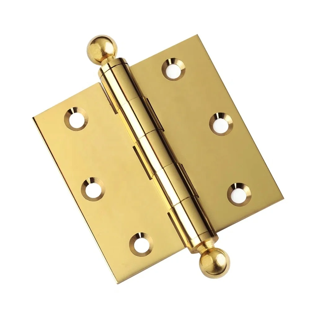 3- 5 inches ball point  head pagoda head wooden door brass hinges