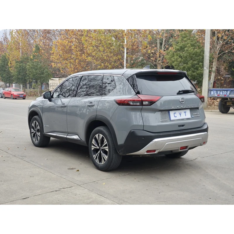 2023 новый серебристый Nissan X-Trail Qijun E-Power супер гибридный двухмоторный 4wd роскошный Подержанный автомобиль Новый дешевый китайский внедорожник