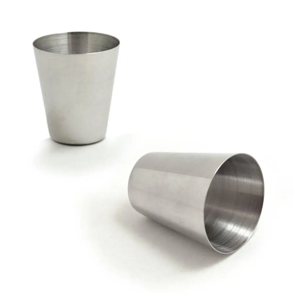 Custom-made Stainless Steel Pint Cup Stainless Steel Shot wine glass Metal Shot Glasses