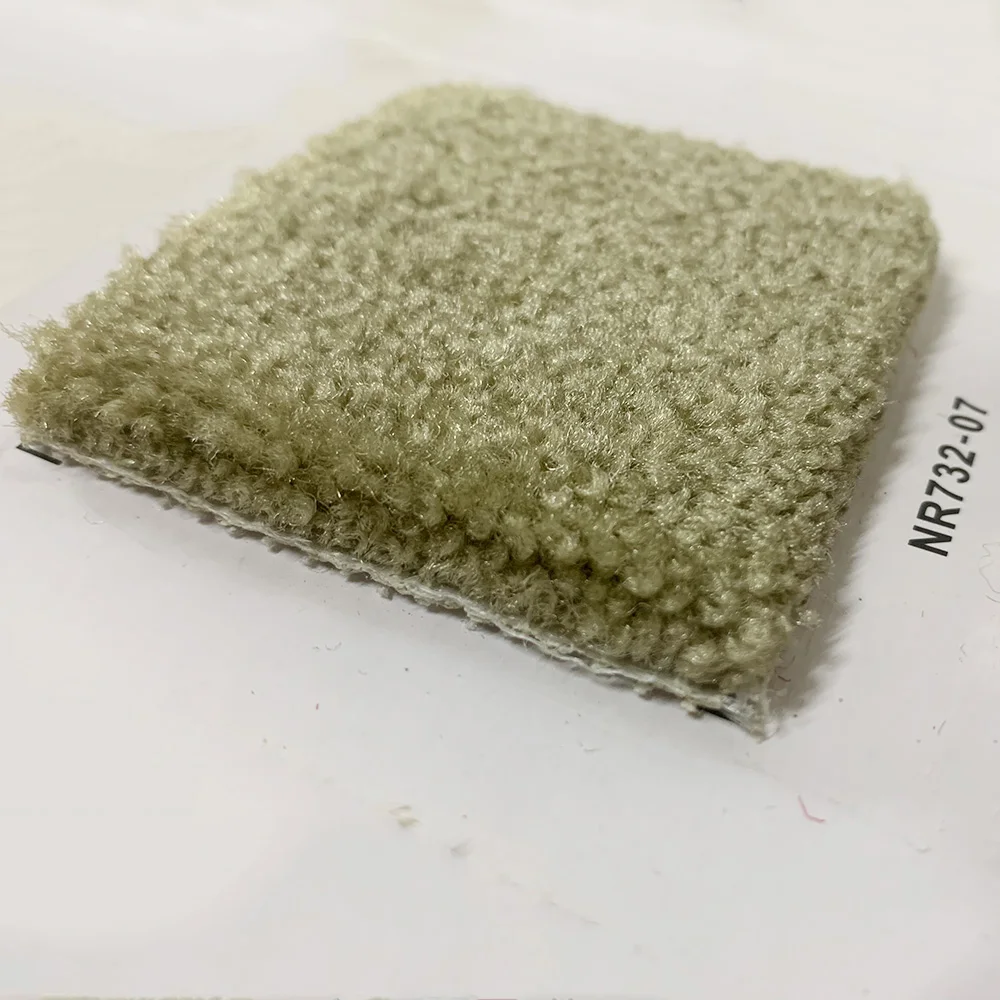 Manufacturers direct sales super thick hotel hotel solid color full carpet high-end household 18MM thick curved yarn carpet