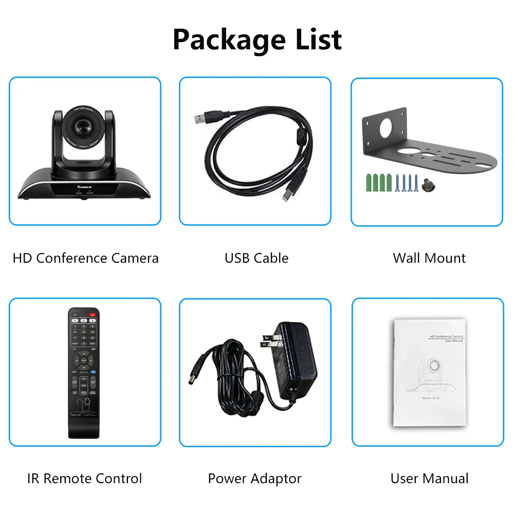 Excellent 1080P 20x optical zoom HD SDI ptz video conference ip camera for church