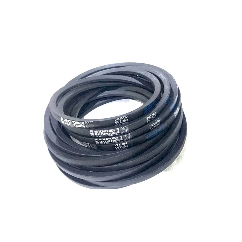 Baopower Wrapped Narrow Rubber 3V 5V 8V Transmission Belts V-Belt