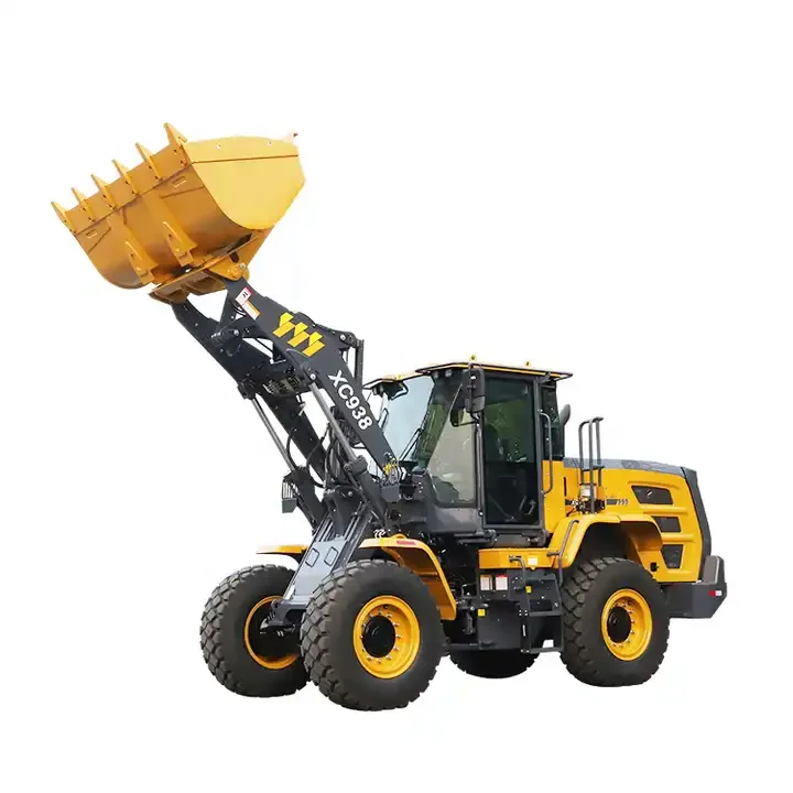 XC958 5 Ton Wheel Loader China Factory New Model With Good Engine And Rock Bucket Free Filter
