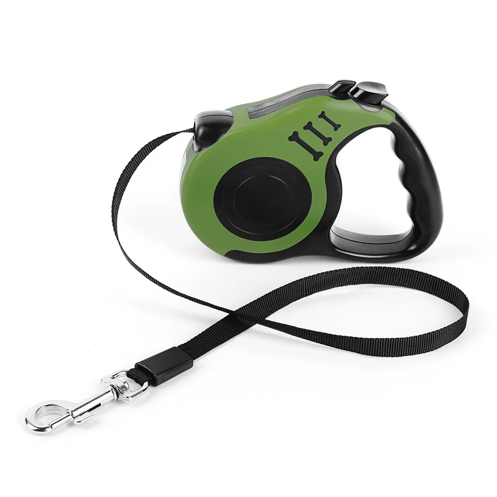 Retractable Dog Leash Automatic Telescopic Tractor Dog Tape Pet Tape Non-Slip Handle Suitable for Small and Medium