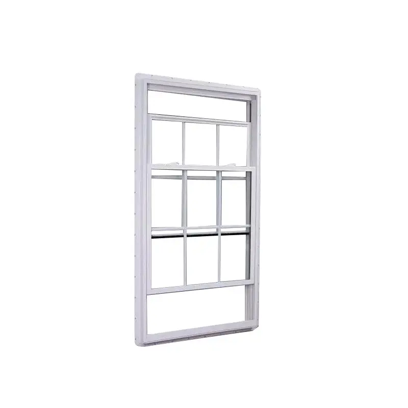Canadian style Interior Home Upvc Windows Cheap Price Tempered Glass Grill Design Pvc Sliding Window