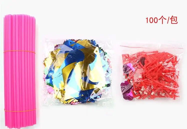 
Four leaf flower wind car printing LOGO custom PP toys advertising plastic windmill 