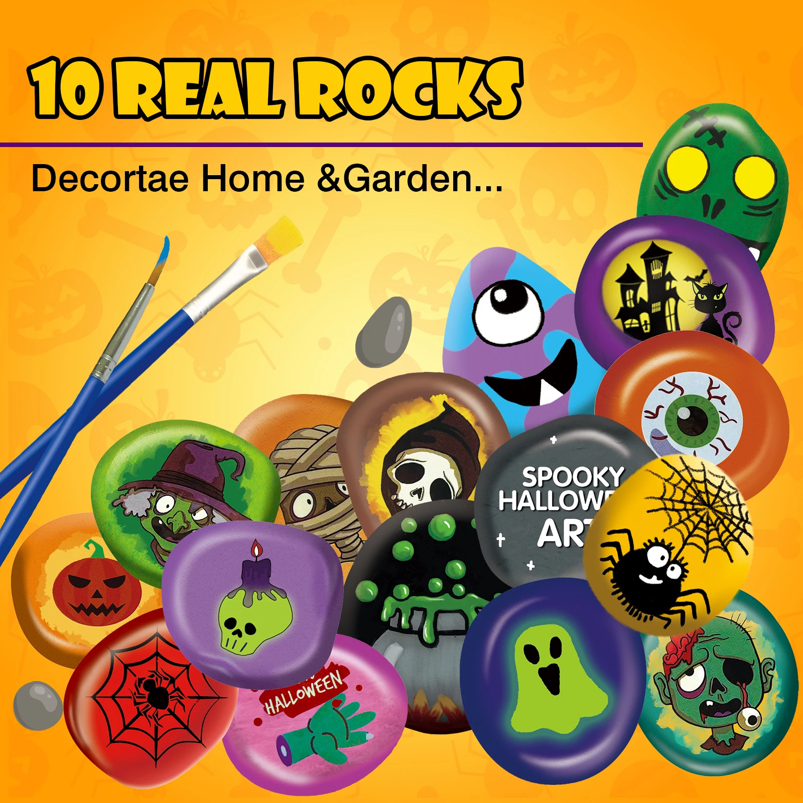 Creative Arts Crafts Projects Toys Rock Painting Kit Science DIY Craft Toy for Boys Girls Birthday Gift Ideas