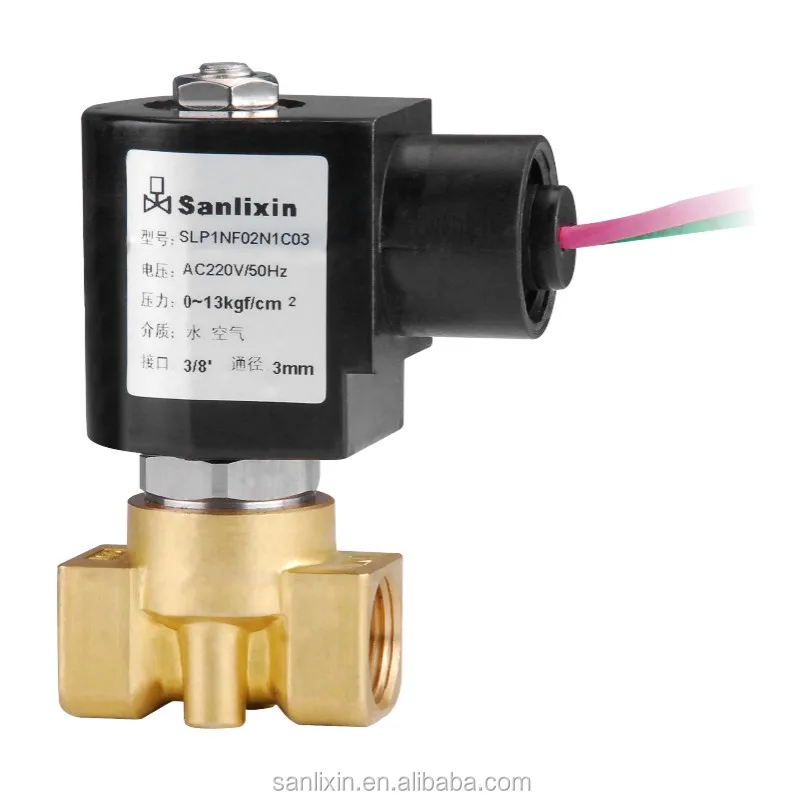 SLP small series 2/2-way pilot operated stainless steel solenoid valve