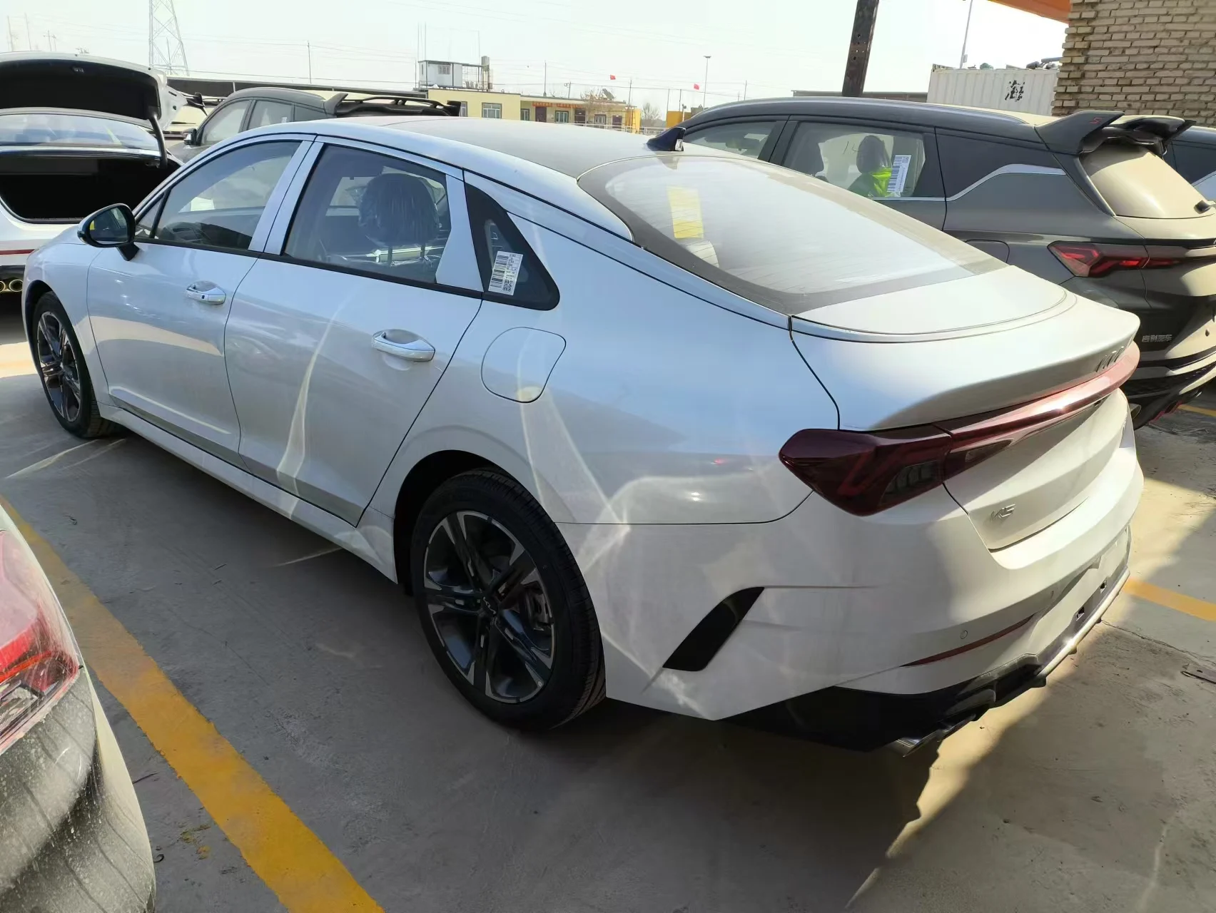 2021 kia k5 380t gt-line 2 0 t бензин fwd левый привод новый автомобиль с 240 л.с. в коробке передач дешевые китайские автомобили цена