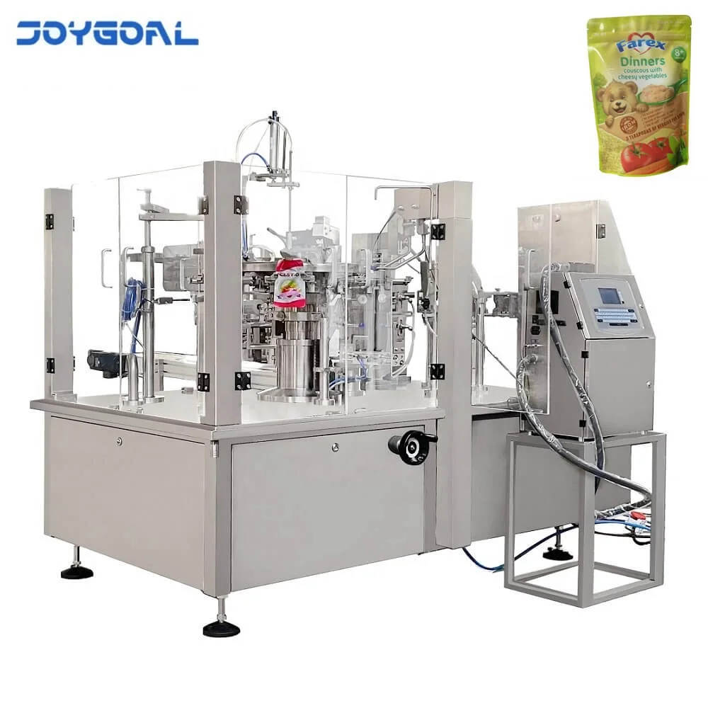 leg duck premade bag packing machine bag small sweet candy packing machine