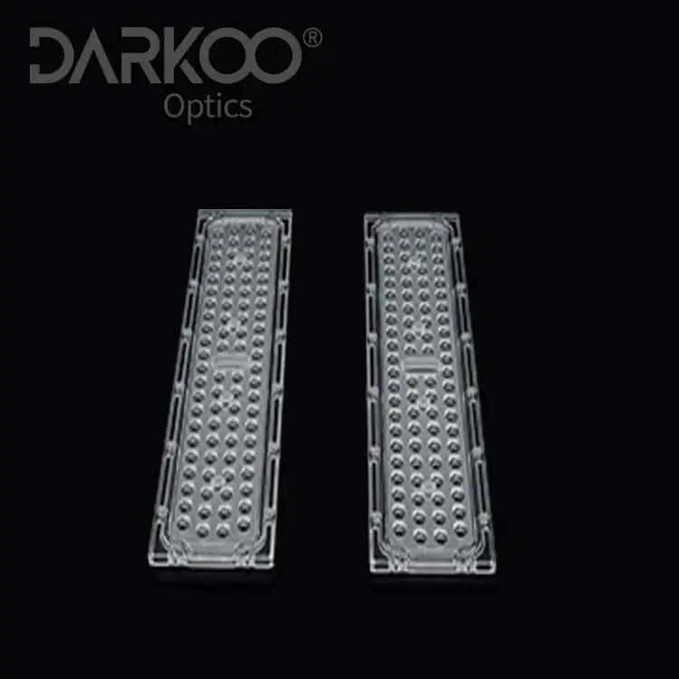 High Power Injection Led Module Lens 60 Degree 252Mm Pc Manufacture Injection Optical Module Led Lens Module Led Lens