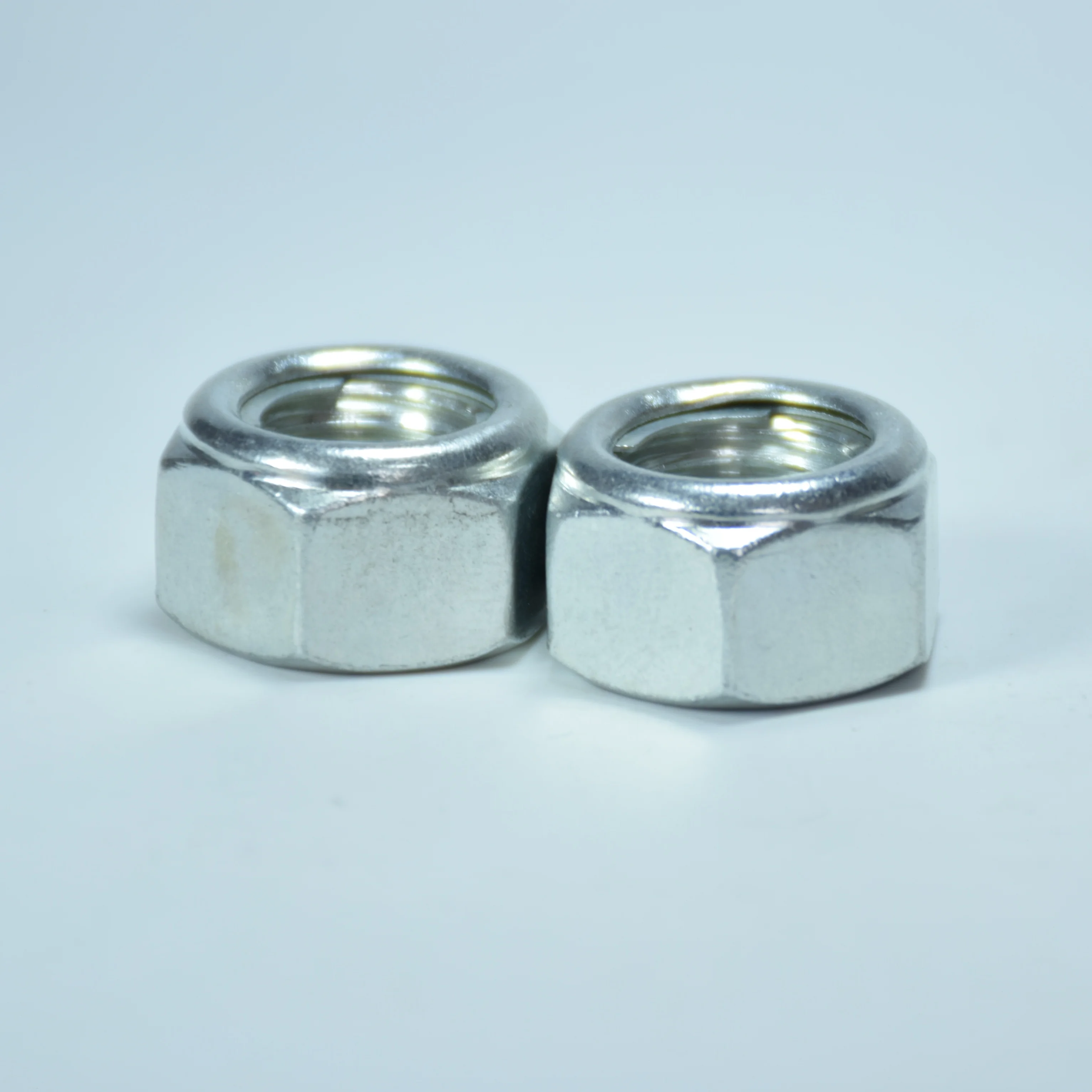 Фиксирующая гайка с железным листом Zine, стандартная фабрика из углеродистой стали