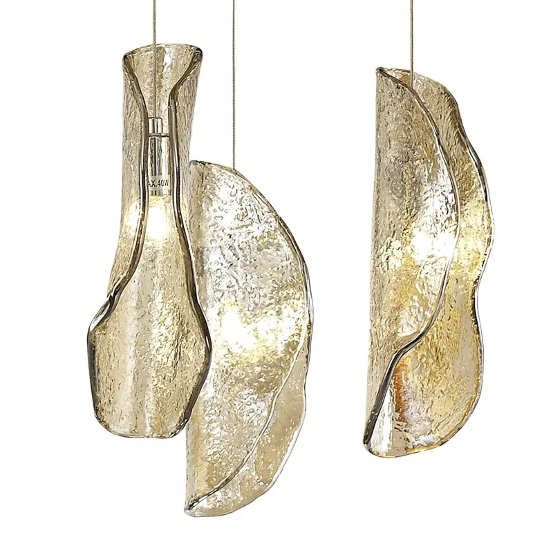 Italian Design Ceiling Bedroom Living Room Home Decor Designer Modern Creative Glass Lamps Chandelier Pendant Light
