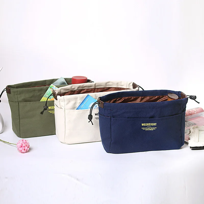 2 pieces Set Lightweight Drawstring Organizer Pouch Transform Totes Shoulder Bags Into Perfectly Organized Spaces