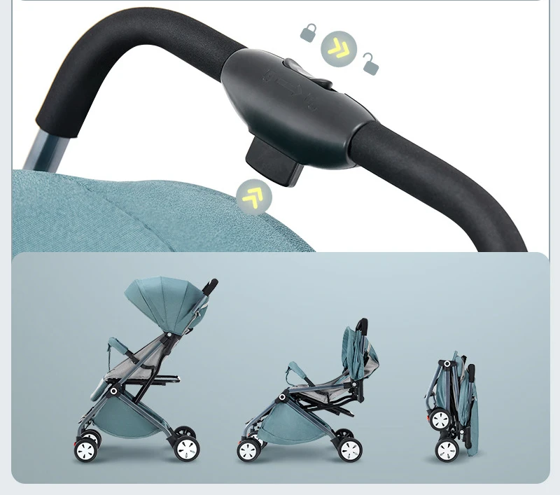 Hot style Aluminium Alloy PE board 2 in 1 pitman style baby walkers strollers