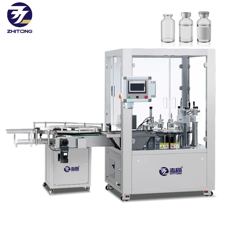 2ml Injection Water Vial Liquid Automatic Filling Sealing Machine Ampoule Filling Capping Machine Small Bottle Medicine Filler