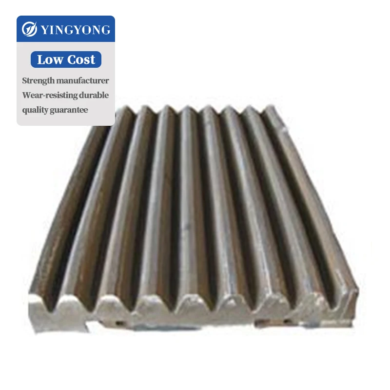 High-Manganese Steel Jaw Crusher Teeth Plate Concave Jaw Plate Steel Mantle Forged Concave Jaw Plate Available New Used