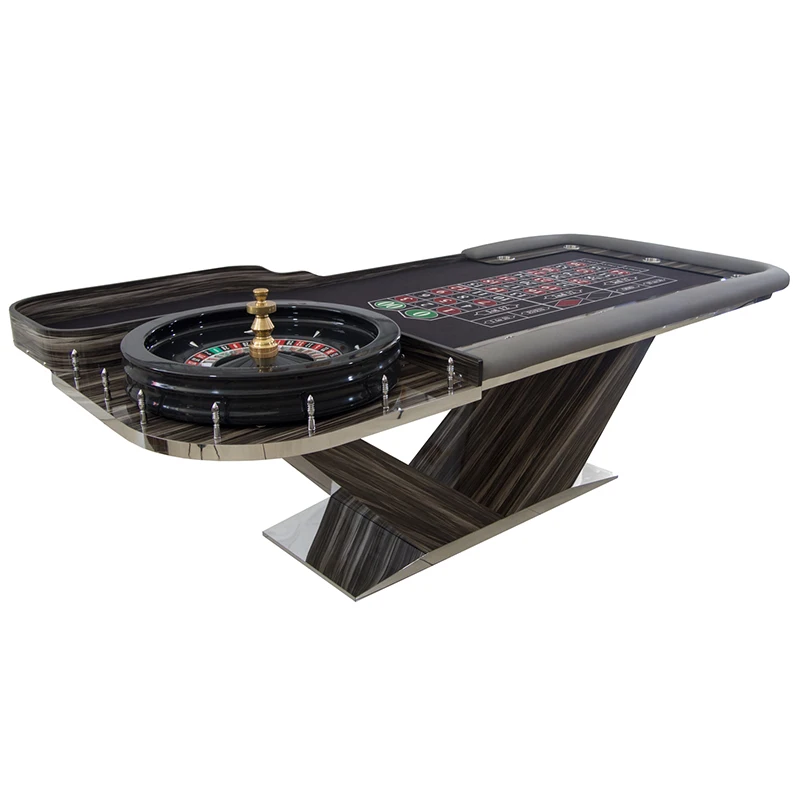 Roulette Table Luxury Gambling Poker Tables Casino Game Professional Table Custom
