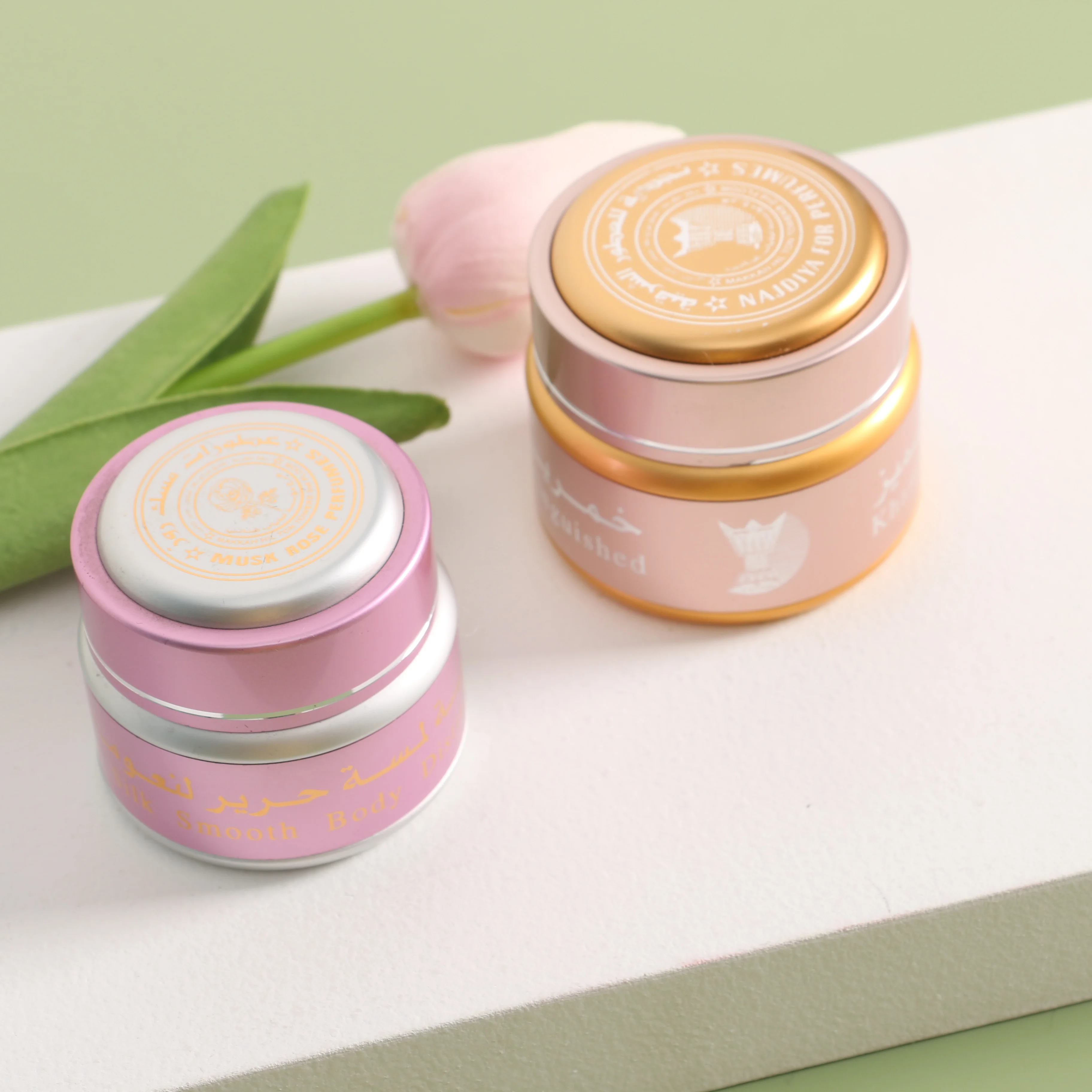 Exclusive Metal Cosmetic Tin Ointment Jar Protective Seal Nude Color Rectangle 15 grams 50g Double Wall Silver Cap for Men