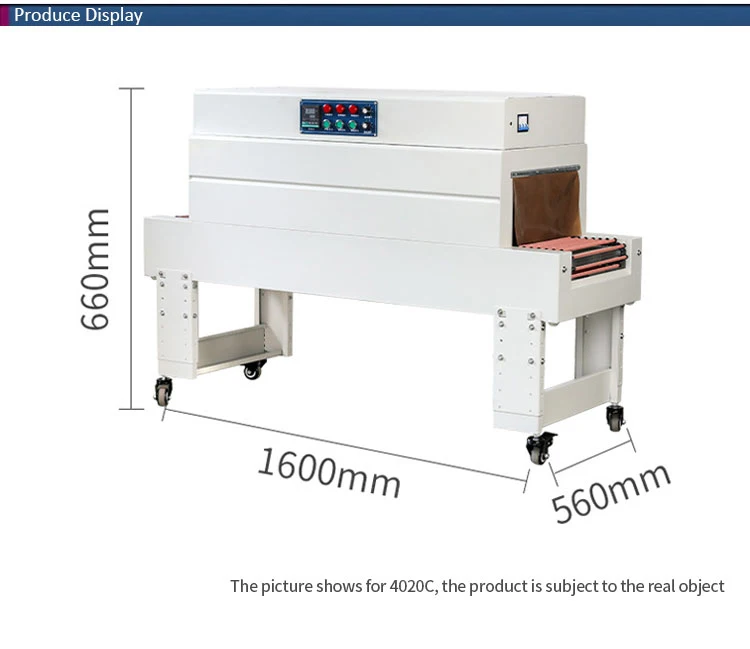 Automatic Film Heat POF PP PVC Shrink Tunnel Packing Machine Shrink Wrapping Machine